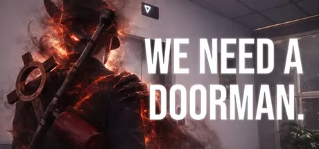 正在招聘门童游戏logo